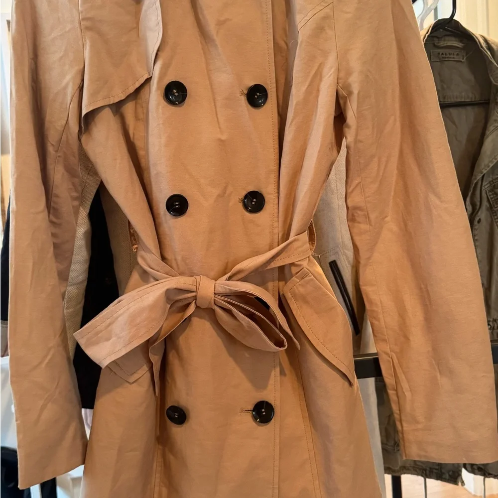 Only Women's Camel Trench Coat - Picture 1 of 8